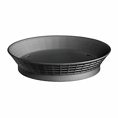 Diner Platter 10 1/2 in W Black PK12
