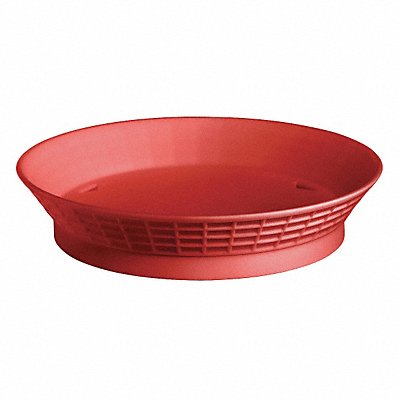 Diner Platter 10 1/2 in W Red PK12