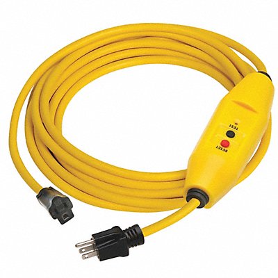 Line Cord GFCI 25ft 15A Yel 125V