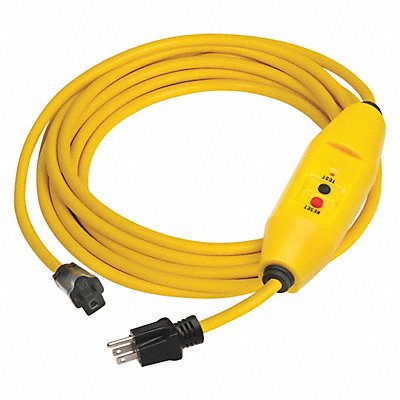 Line Cord GFCI 50ft 15A Yel 125V