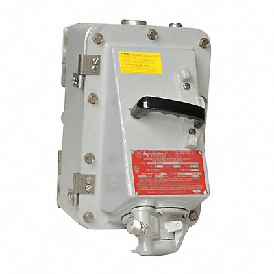 Receptacle 60A 3P 2W Alum UL 1010 600VAC