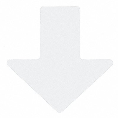 G5692 Floor Tape White 2 inx5 in Arrow PK100