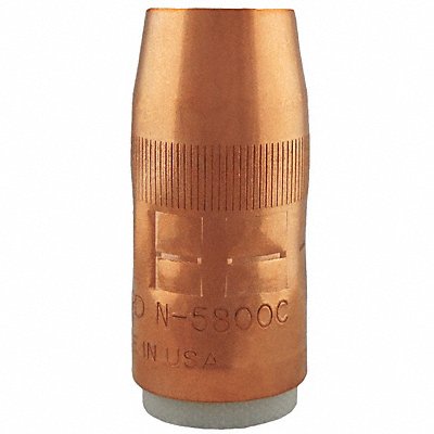 BERNARD Copper Conical MIG Weld Nozzle