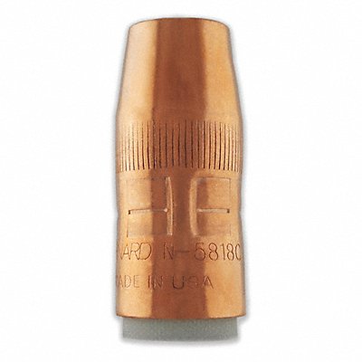 BERNARD Copper Conical MIG Weld Nozzle