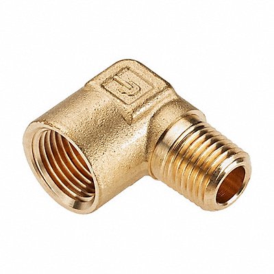 Elbow 90 Deg 3/8 NPT 1000 psi Brass