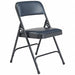 Folding Chair Vinyl Blue PK4