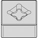 Square Turning Insert SNMX Ceramic