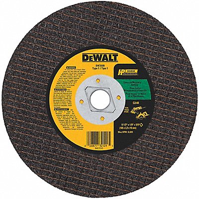 Masonry Abrasive Saw Blade 6-1/2 x1/8 