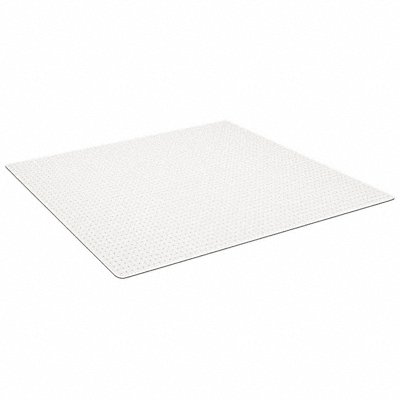 Chair Mat Clear 0.75 in Thickness