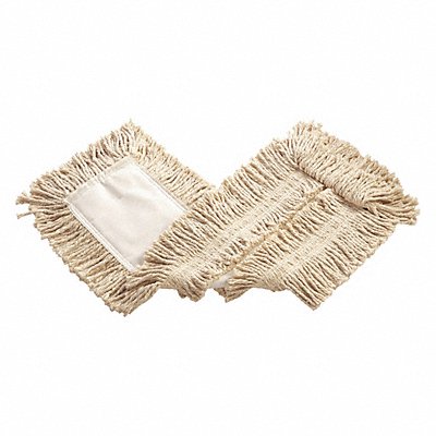 Blended Dust Mop Head White Cotton