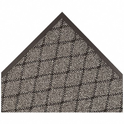 Carpeted Entrance Mat Charcoal 4ft.x6ft.