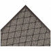 Carpeted Entrance Mat Charcoal 4ft.x6ft.