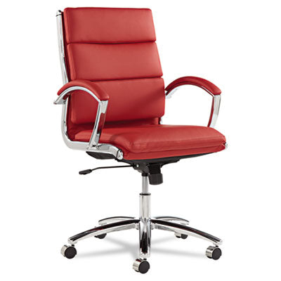 CHAIR,MB,LTHR/CHROME,RD