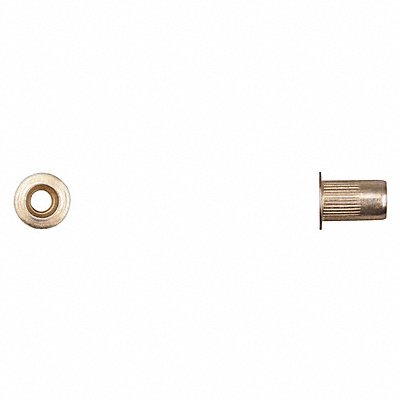 Ylw Zinc Rd Type Nutserts 10-32 Thrd Siz