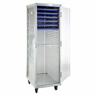 Enclosed Transport Pan Rack 68 in H