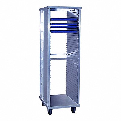 Enclosed Transport Pan Rack 68 in H