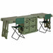 Field Desk Dbl 30.7Lx21Wx28.5D OD Green