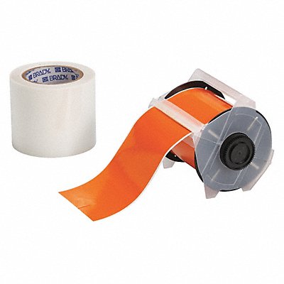 Floor Tape Clear/Orange 4 inx100 ft Roll