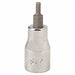 Socket Bit Steel 3/8 in TpSz 1/8 in