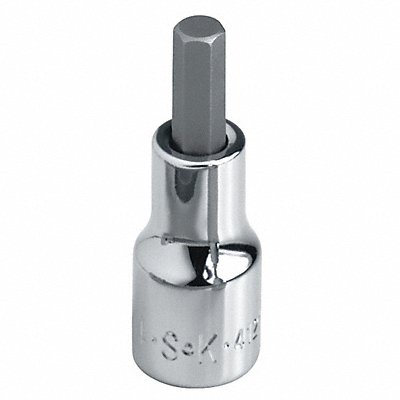 Socket Bit Steel 1/2 in TpSz 12 mm