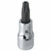 Socket Bit Steel 3/8 in TpSz T45