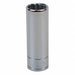 Socket Steel Chrome 1/2 in