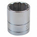 Socket Steel Chrome 5/8 in