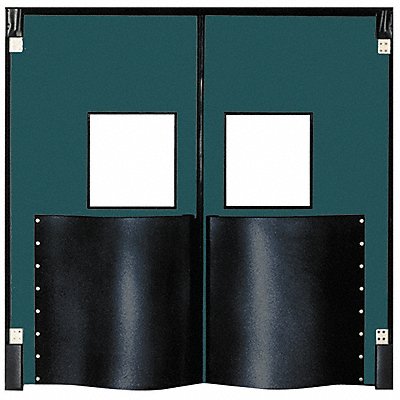 G4689 Swinging Door 7 x 6 ft Forest Green PR