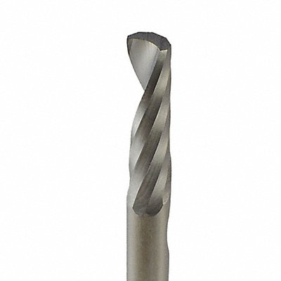 Solid Router Bit 1/8 Spiral O-Flute