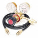 HARRIS 2 Stage Flow Gauge Reg/Hose Kit