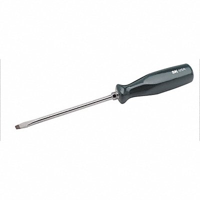 Screwdriver Slotted 1/4x6 Round w/Hex