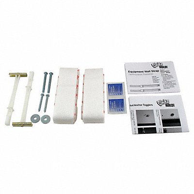 Equipment Wall Strap White