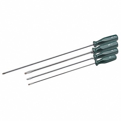 Screwdriver Set Slotted/Phillips 4 Pc