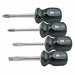 Screwdriver Set Slotted/Phillips 4 Pc