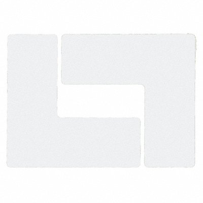 G5697 Floor Tape White 3 inx8 in L PK20