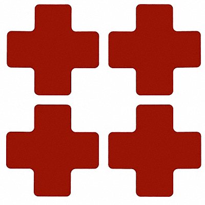 G5702 Floor Tape Red 2 inx5 in Cross PK20