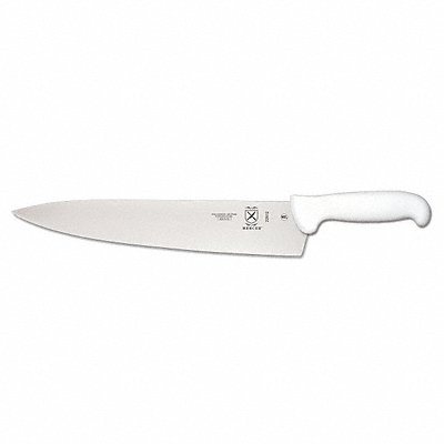 Chefs Knife 12 in Blade White Handle