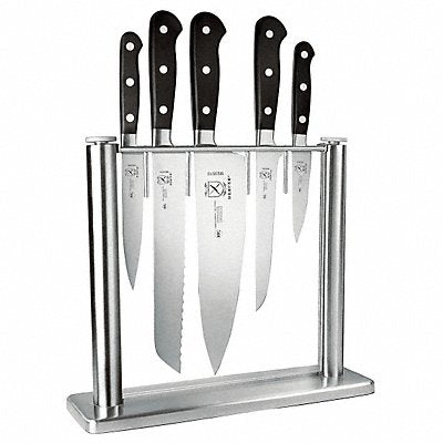 Knife Block Set 8 in Blade Black Handle