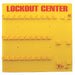 Lockout Board Unfilled 23-1/2 In W