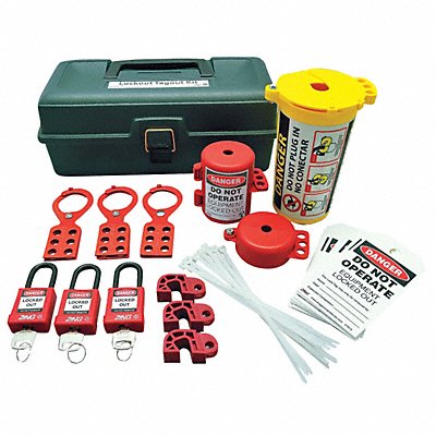 Portable Lockout Kit Electrical Tool Box