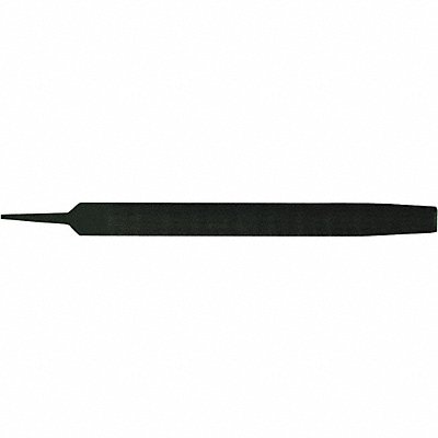 Hand File Dbl Cut 6 in Black Oxide