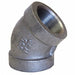 45 Elbow Malleable Iron 2 in FNPT