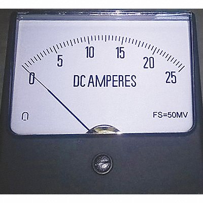 Analog Panel Meter DC Current 0-25 DC A