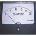 Analog Panel Meter DC Current 0-25 DC A