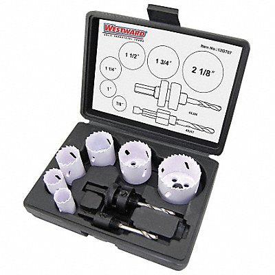 Hole Saw Set Bi-Metal 8pcs