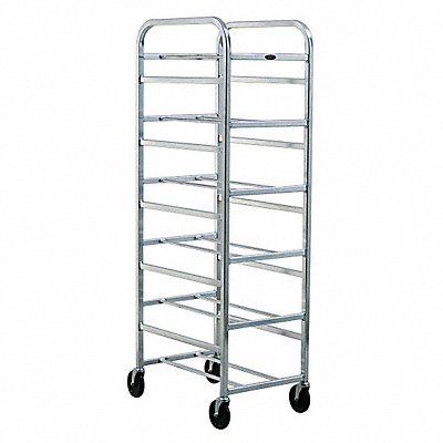 Bin Cart 18 1/2 in W 68 in H Silver