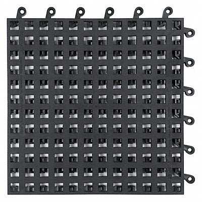 Interlock Drainage Mat Blck 18 x18 PK10