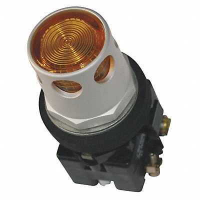 H5298 Illuminated Push Button 30mm Yellow