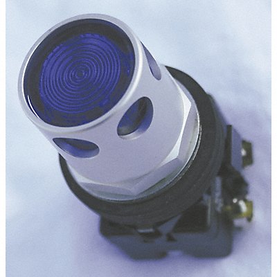 H4187 Illuminated Push Button 30mm Blue