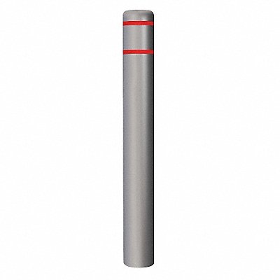 Bollard Cover 7 In Dia 60 In H Gray